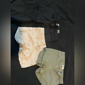 1 Pacsun and 2 H&M shorts
